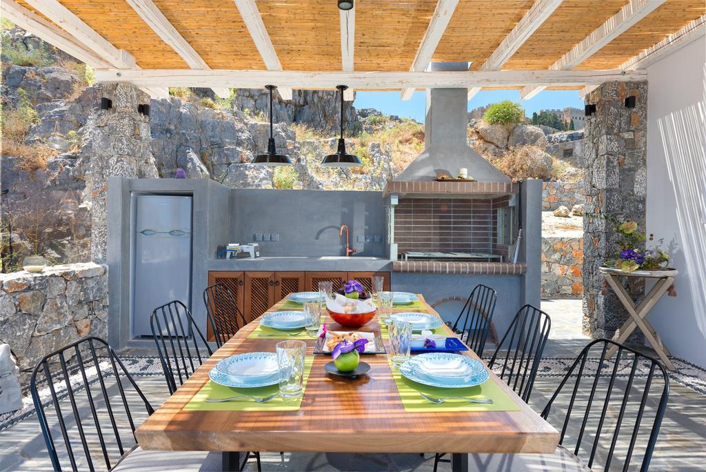 Lindos Vigli Private Villa Líndos Exterior foto