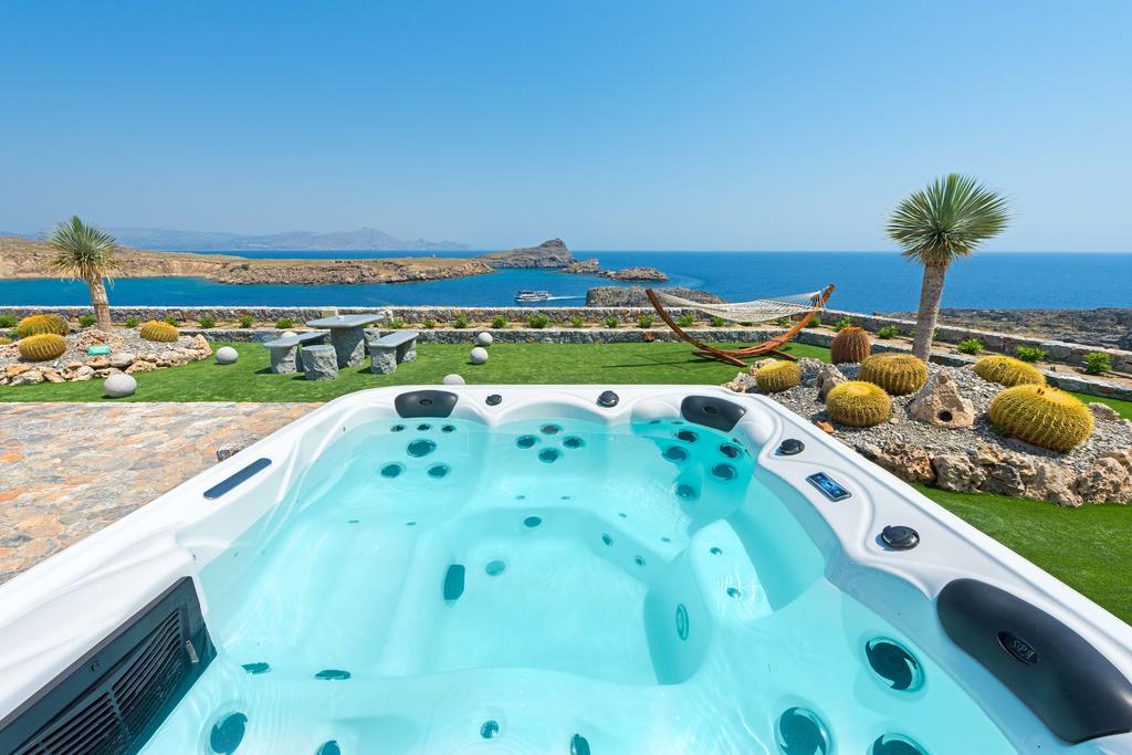 Lindos Vigli Private Villa Líndos Exterior foto
